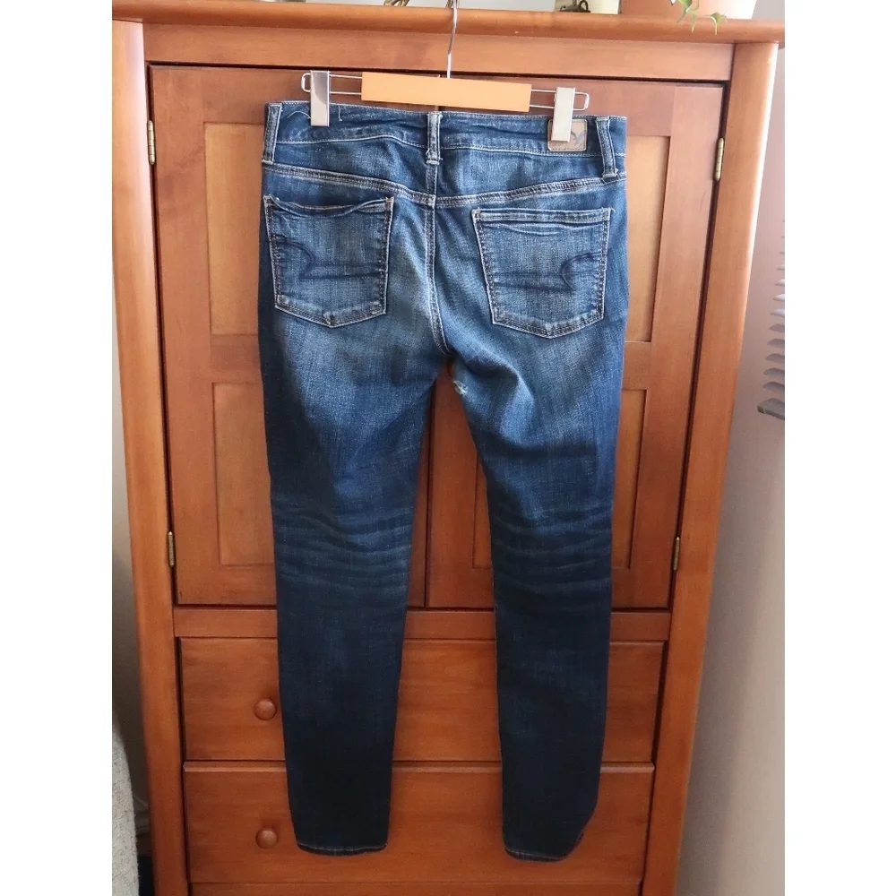 *FREE IN A BUNDLE* Y2K American Eagle Jeggings - Picture 5 of 10